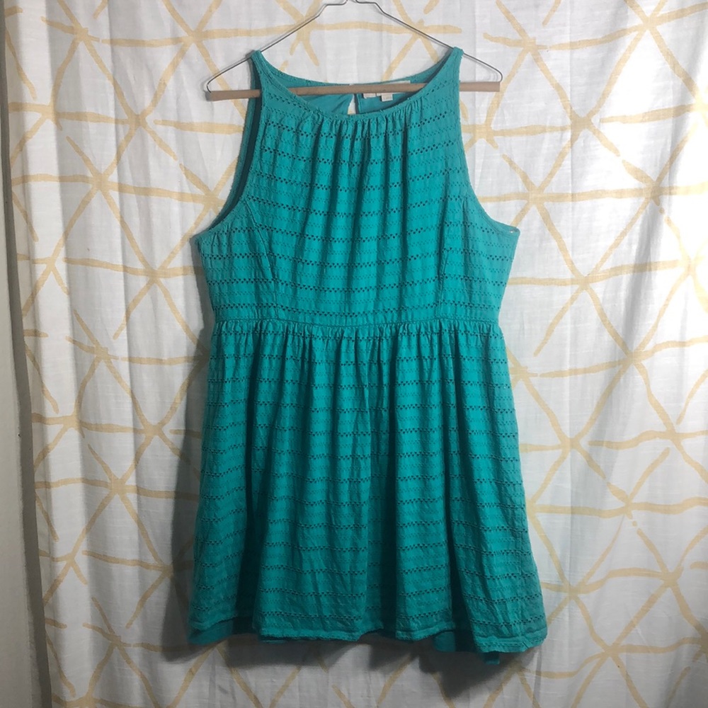 Teal Large Loft Dress